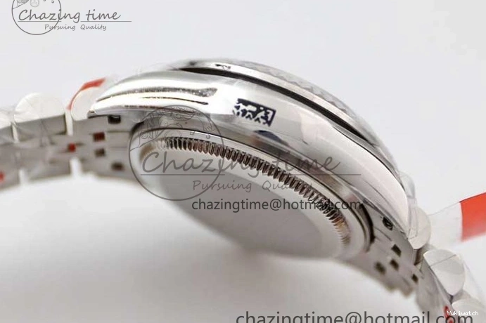 Dial Steel DateJust 28 SS Silver 1:1 NH05 Bracelet 904L on TWF President Best Lady Edition 0207